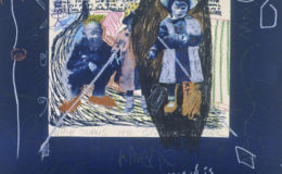 Reading Dick and Jane with Me Cyanotype Prints